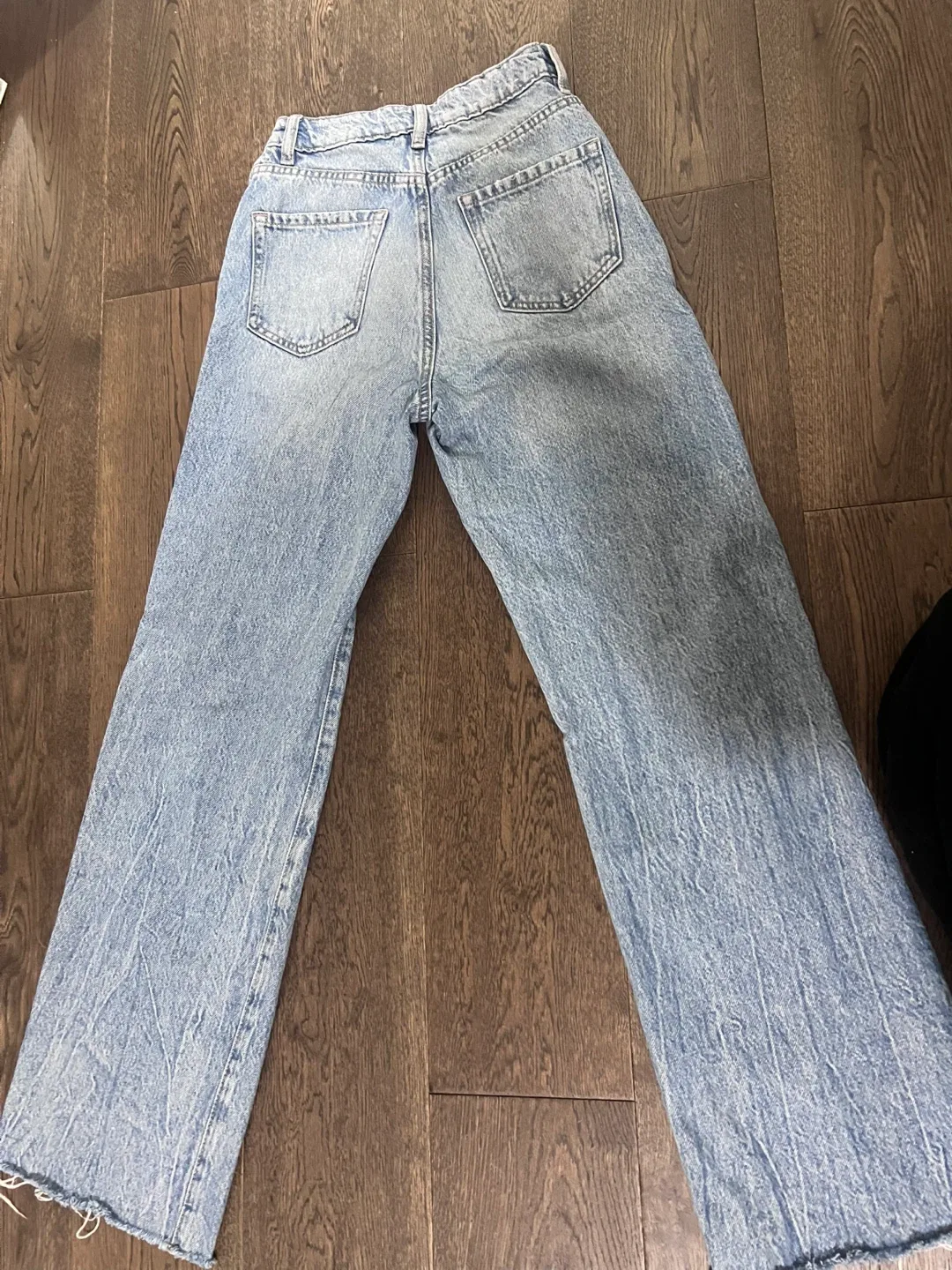 Garage Denim Ripped Wide Leg Jeans - Size 0 image indicator(2)