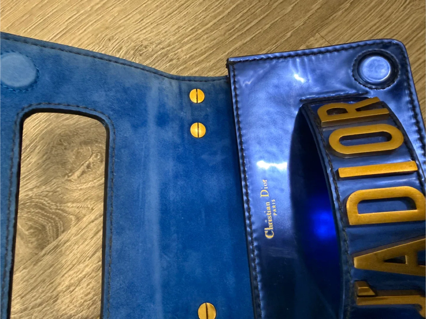 Christian Dior J'Adior Blue Chain bag image indicator(3)