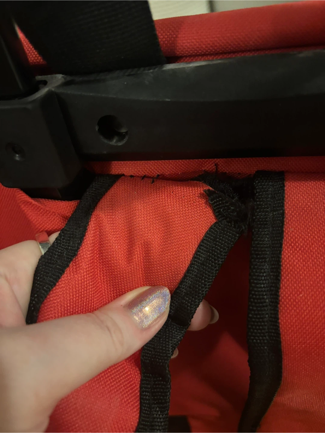 Red Wheeled Pet Carrier Backpack - photo 3