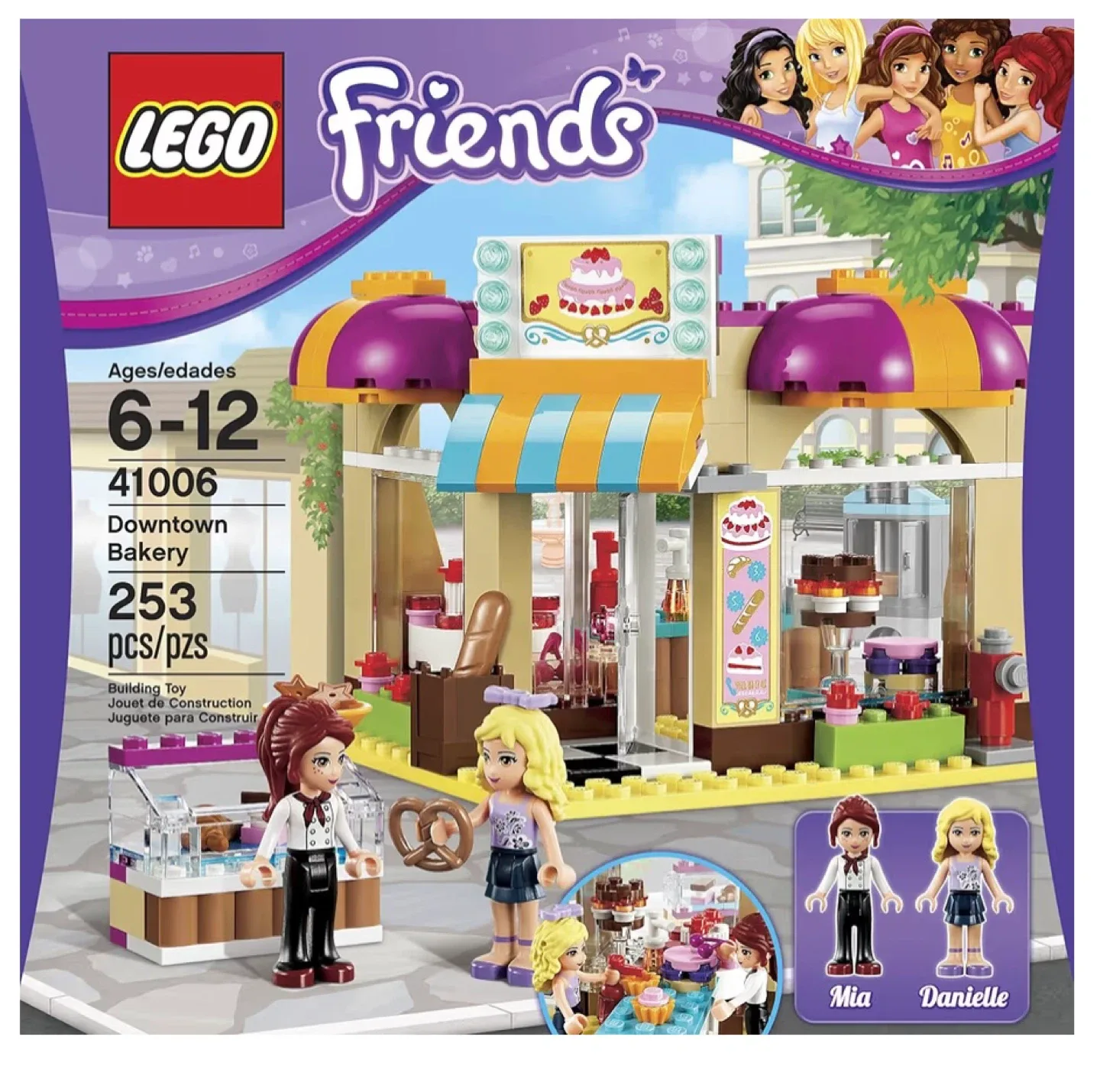 🤩Lego Friends 41006 Downtown Bakery image indicator(4)
