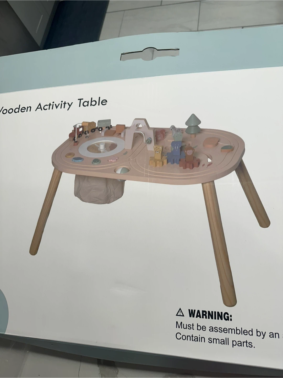 Wooden Activity Table - New in Box!