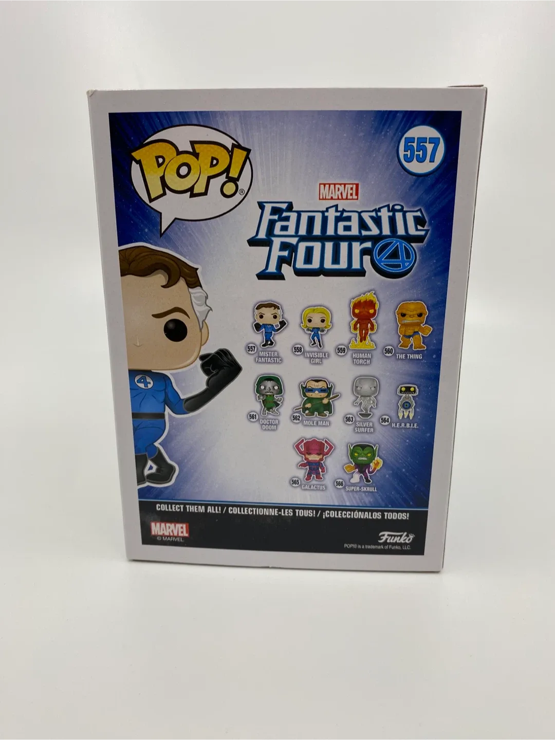 Funko Pop Marvel Mister Fantastic #557 image indicator(3)