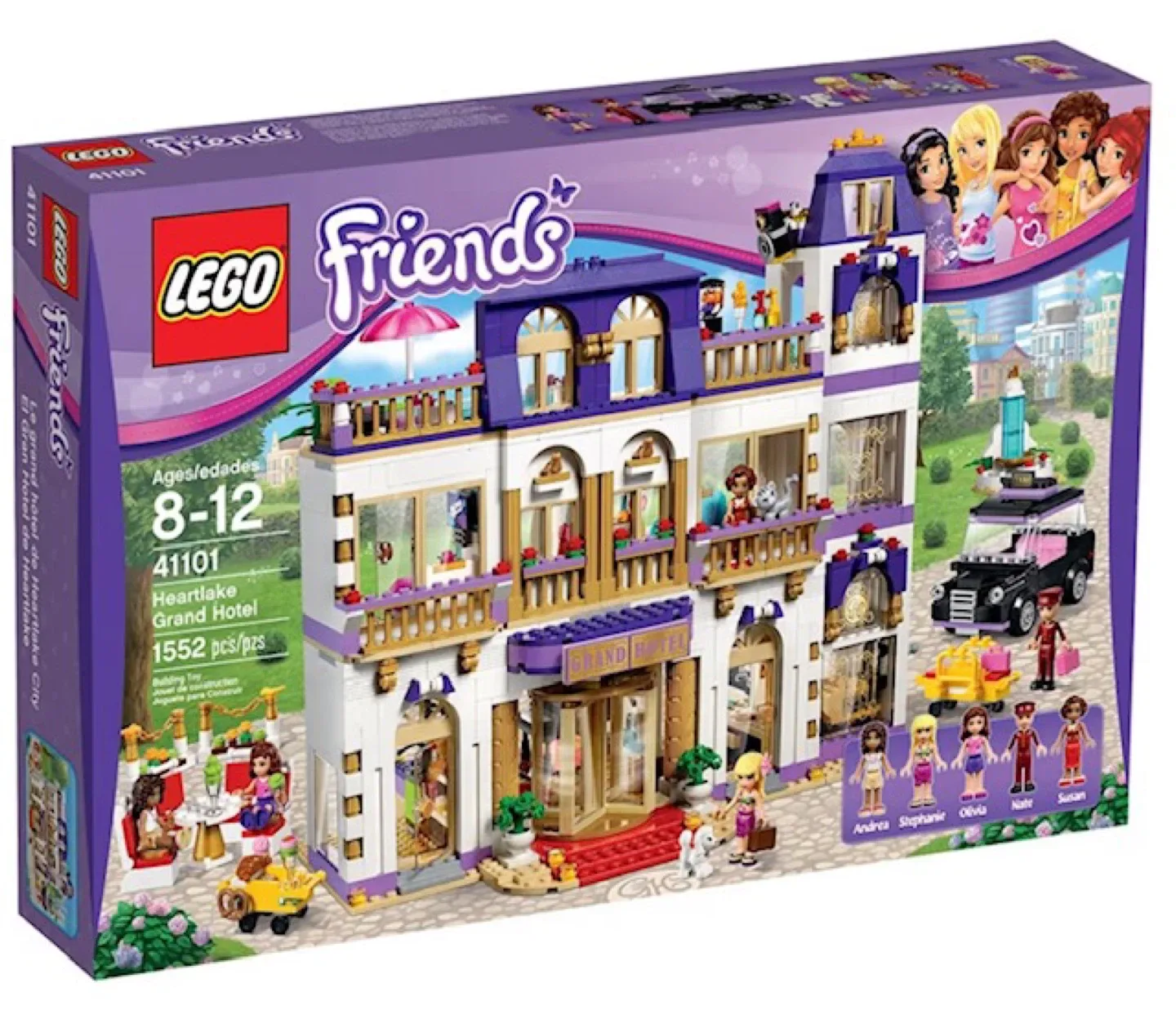 🤩LEGO Friends 41101 Heartlake Grand Hotel - Ages 8-12 image indicator(4)