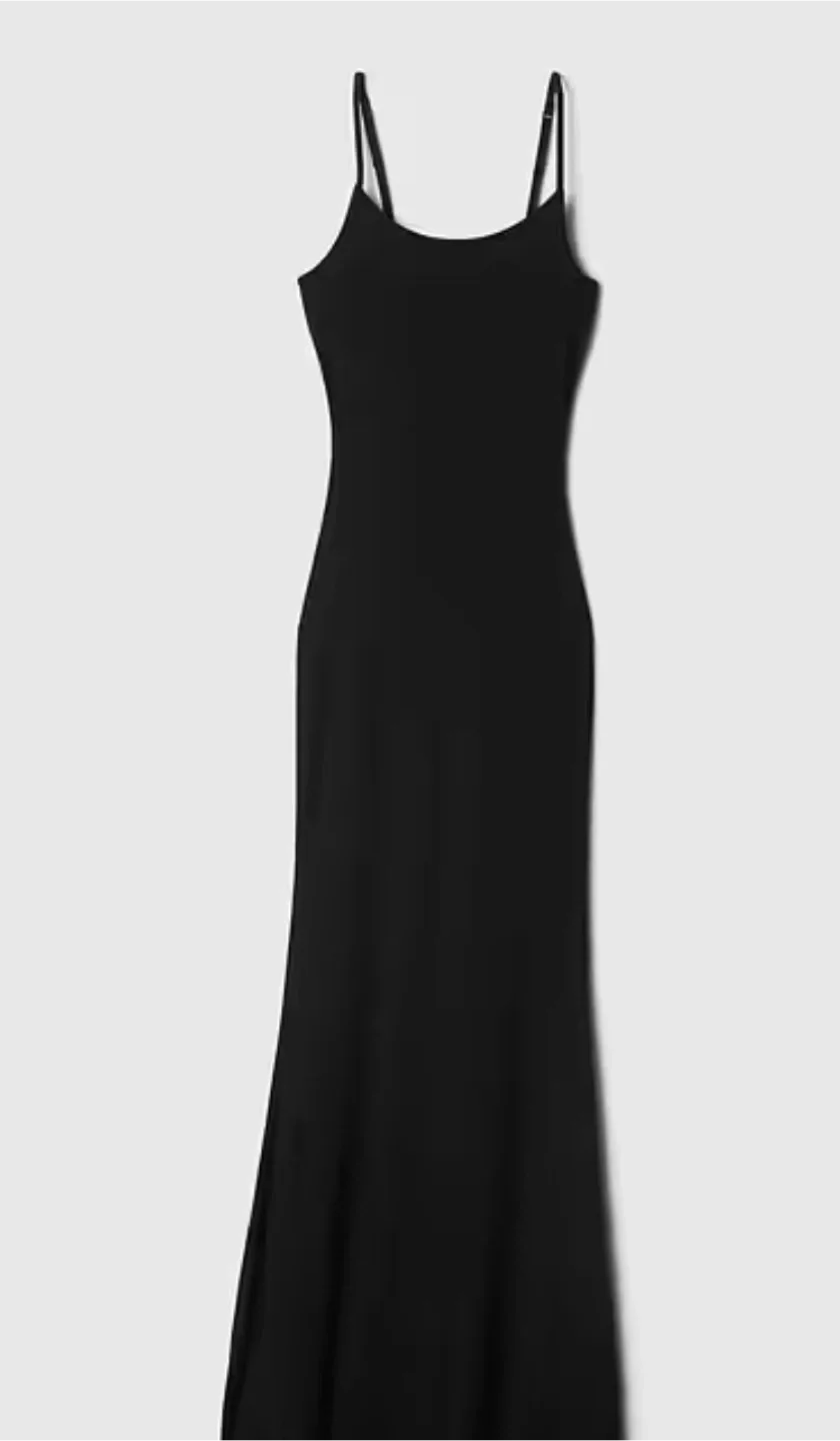 Mini rib maxi dress by Gap image indicator(3)