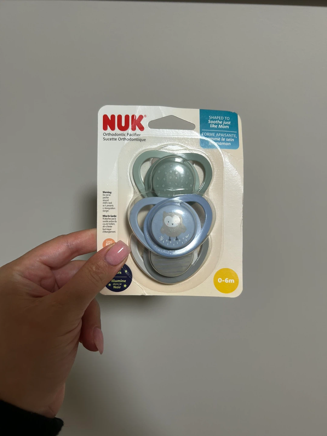 NUK Orthodontic Pacifier (0-6m) & Disney Baby Onesie (0-3m) - photo 5