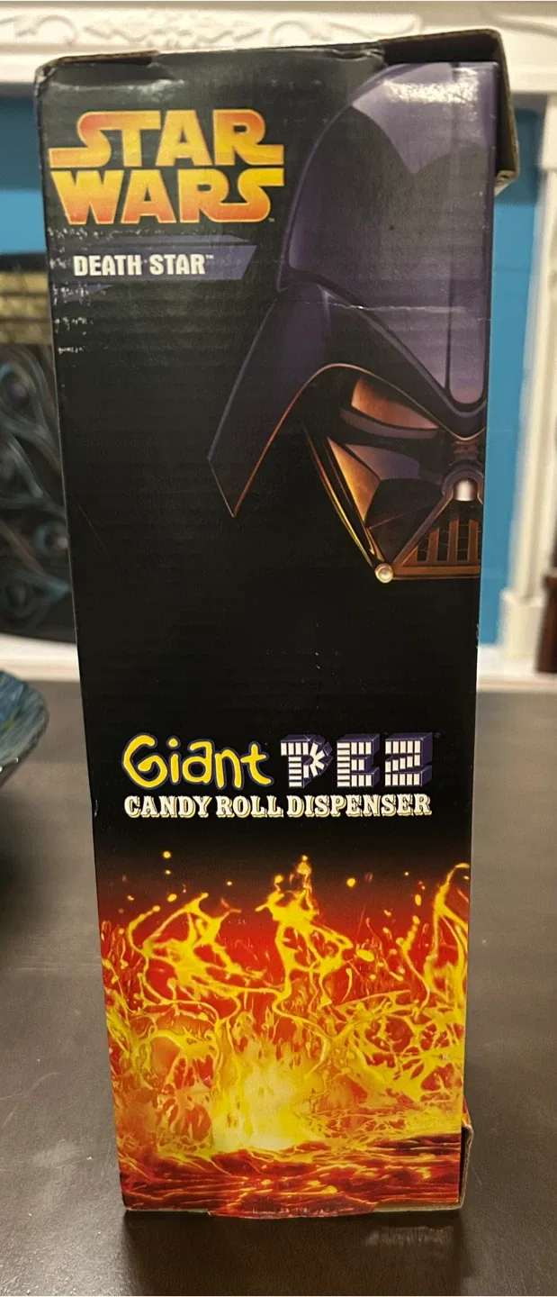 Giant Pez Star Wars Death Star RARE! NEW! image indicator(2)