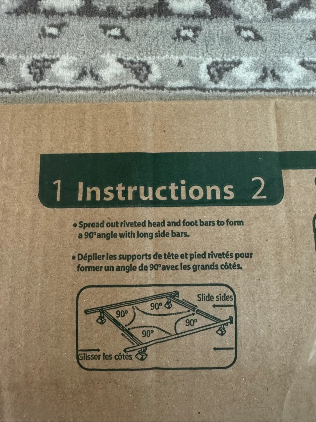 Metal Bed Frame - Black image indicator(2)