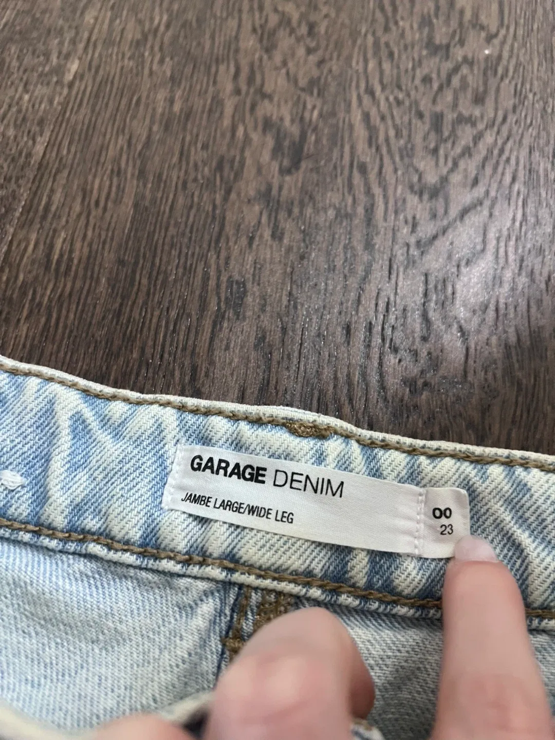 Garage Denim Wide Leg Jeans - Size 00 image indicator(2)