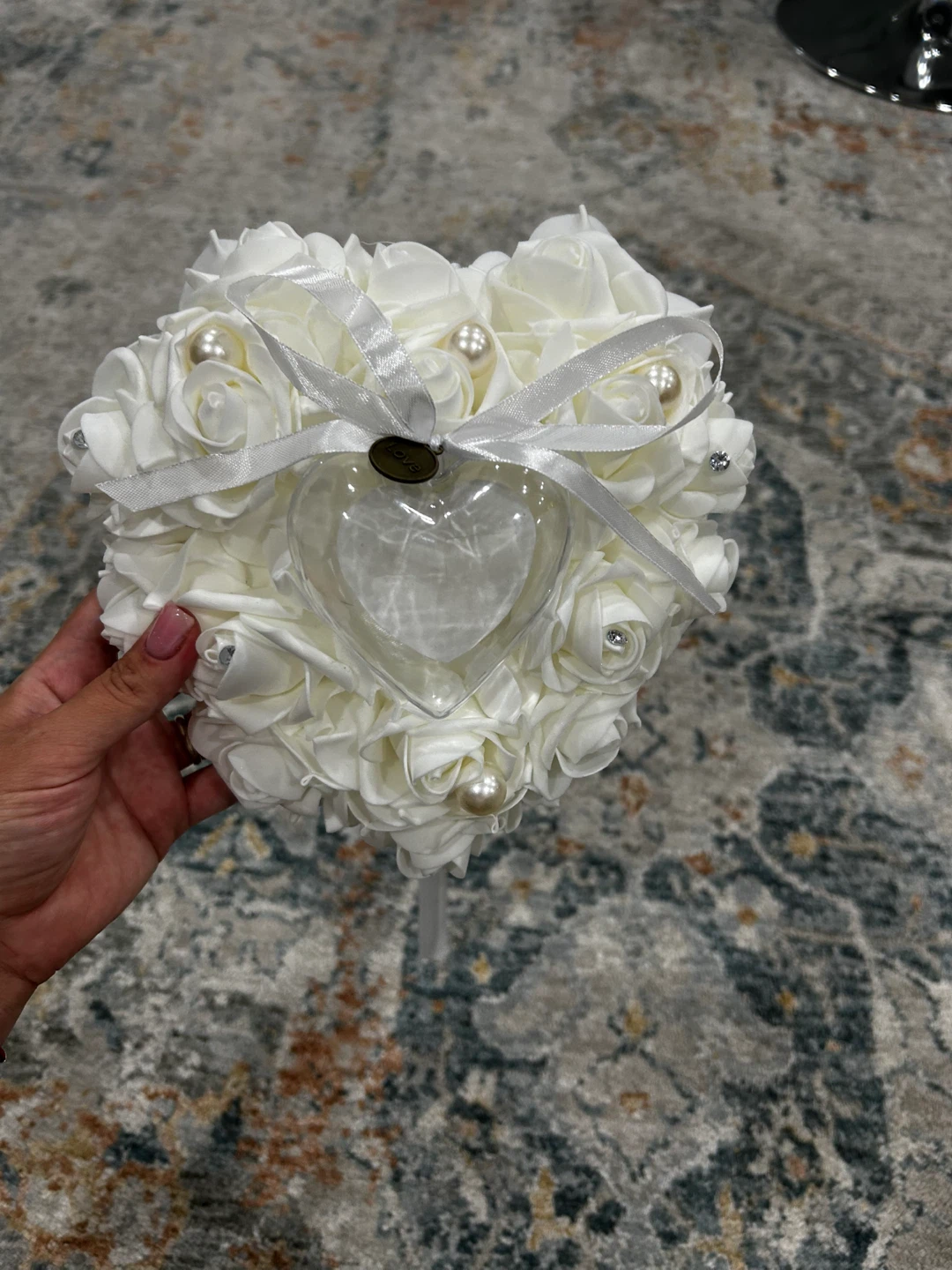 Pillow for wedding rings