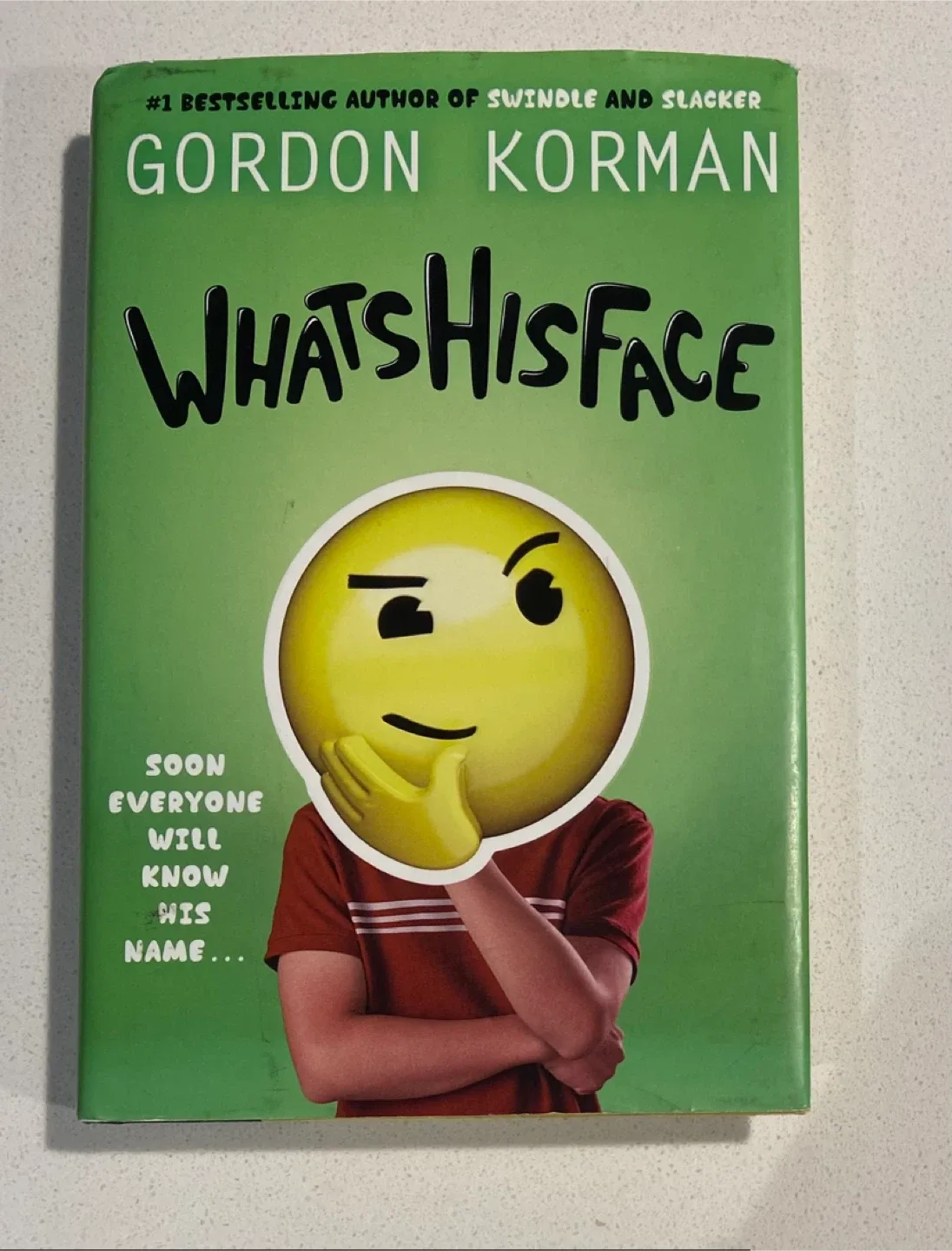 EUC: Whatshisface by Gordon Korman (Hardcover) image indicator(3)