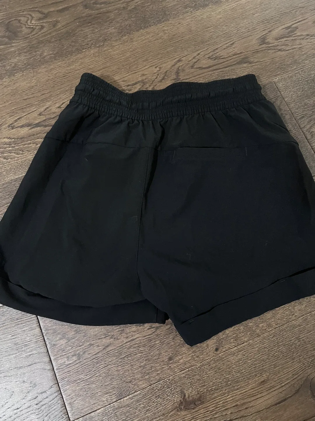 Lululemon Black Running Shorts image indicator(3)