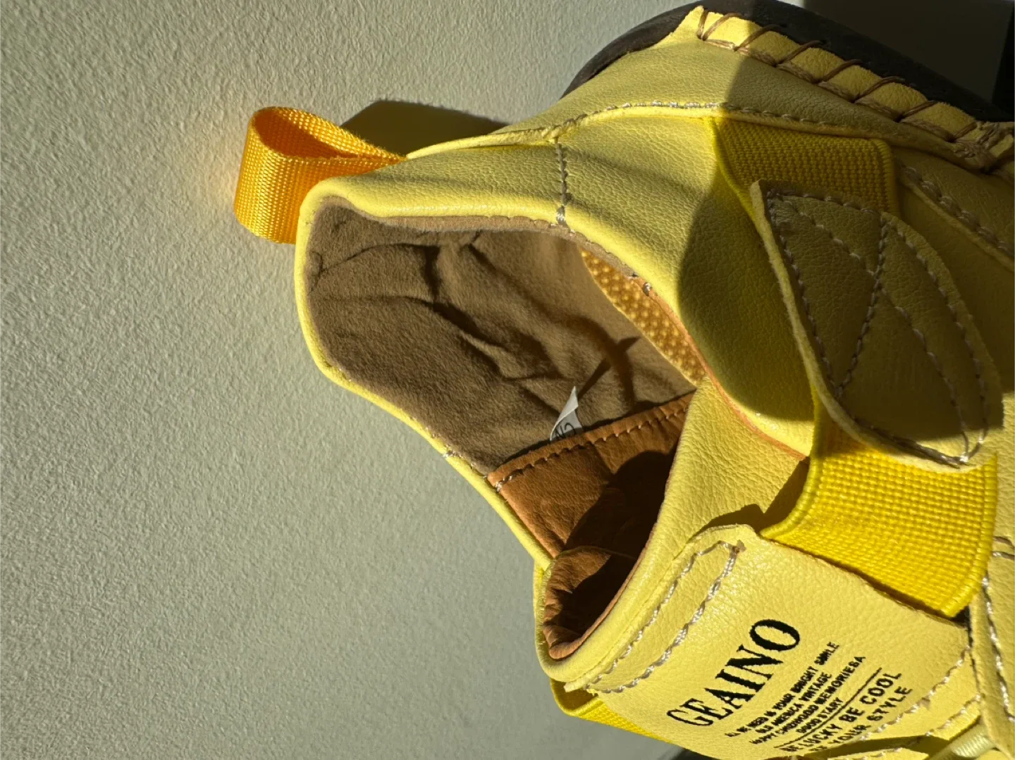 Geaino Yellow Casual Shoes image indicator(3)