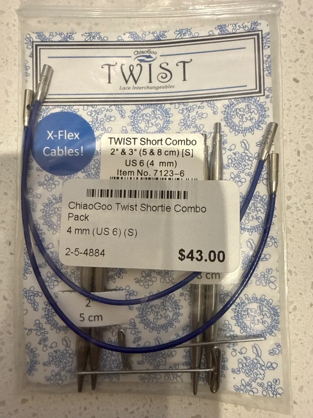 ChiaoGoo Twist Shortie Combo Pack - US 6 (4mm)