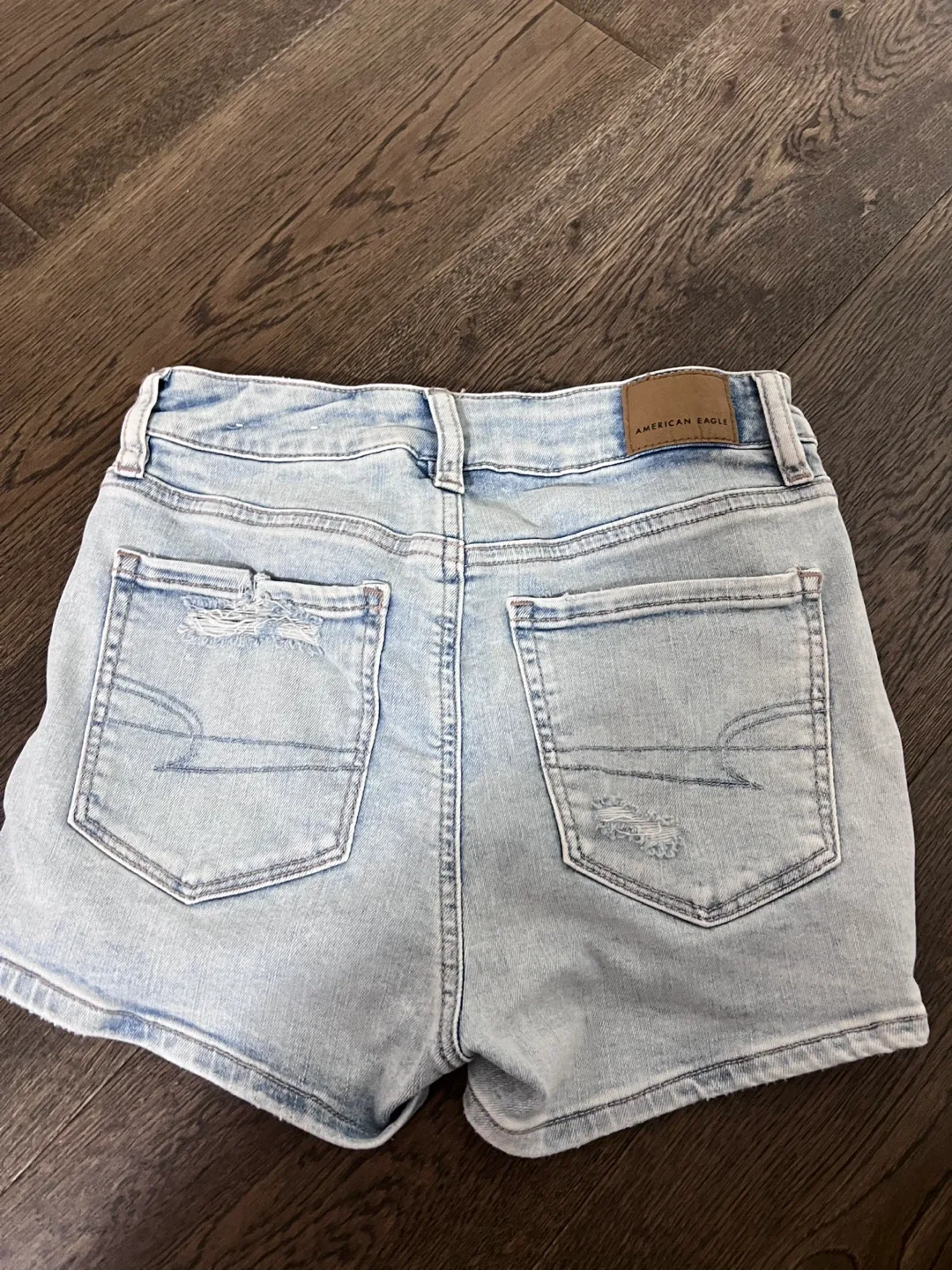 American Eagle Next Level Stretch Denim Shorts image indicator(3)