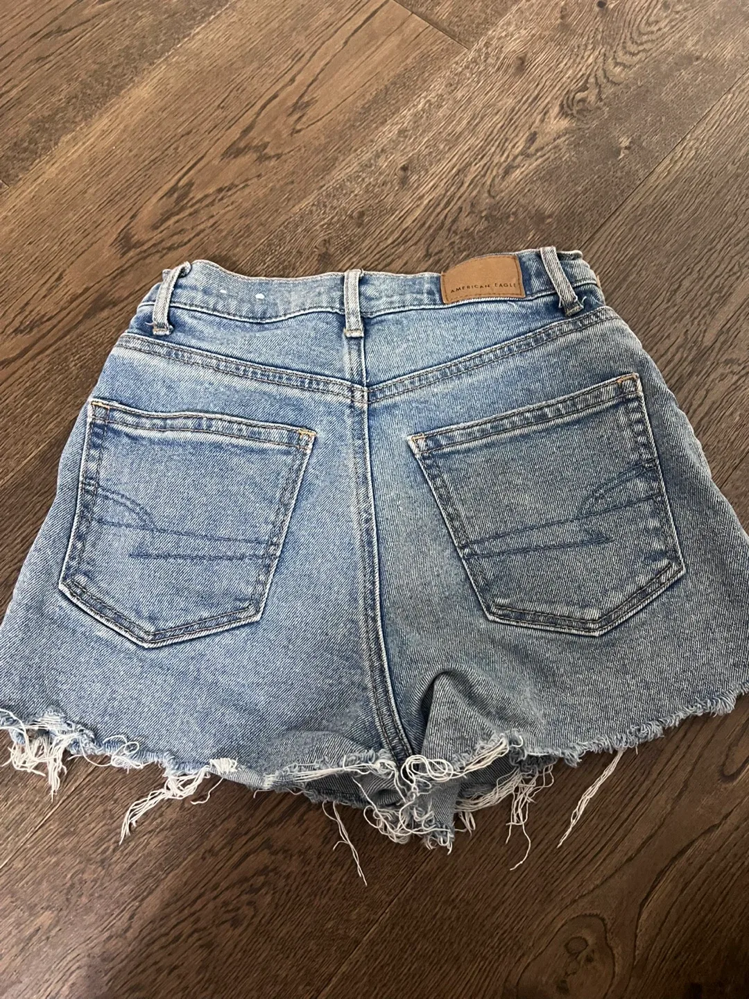 American Eagle Denim Shorts - Size 0 image indicator(3)