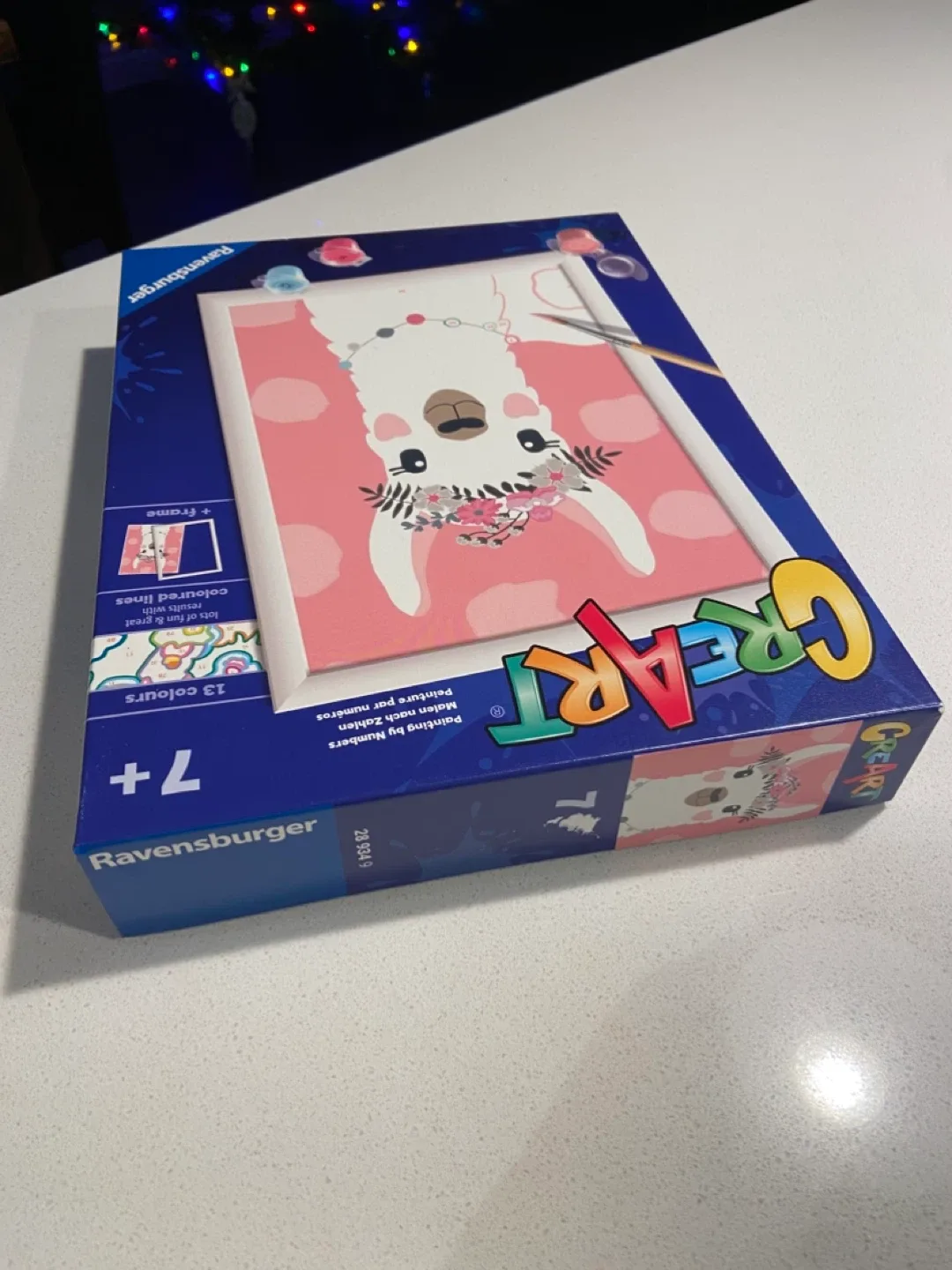 NEW: Ravensburger CreArt Painting by Numbers - Llama image indicator(5)