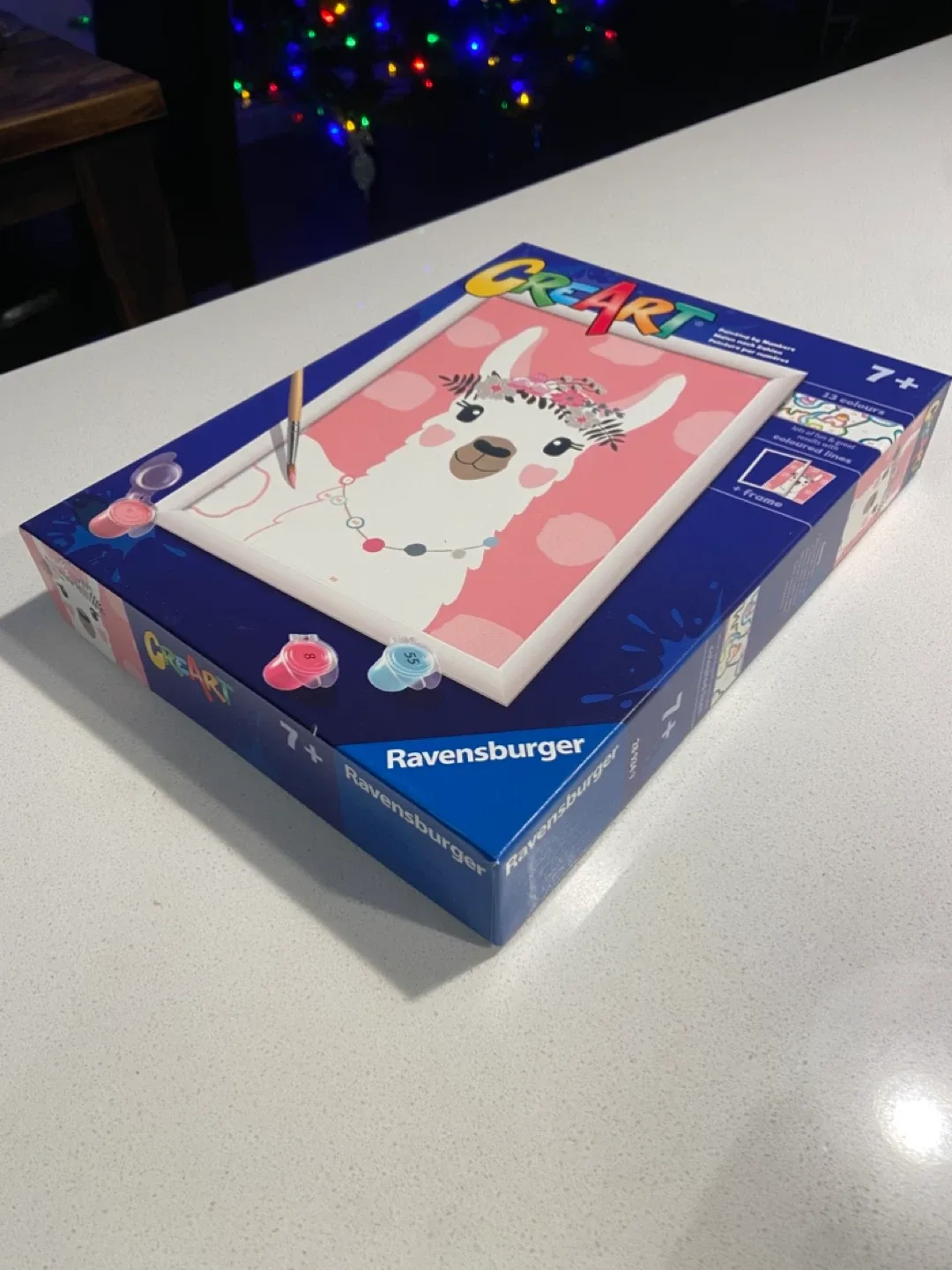 NEW: Ravensburger CreArt Painting by Numbers - Llama image indicator(4)