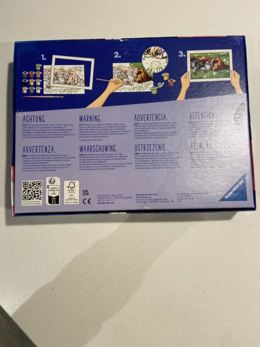 NEW: Ravensburger CreArt Painting by Numbers - Llama image indicator(6)