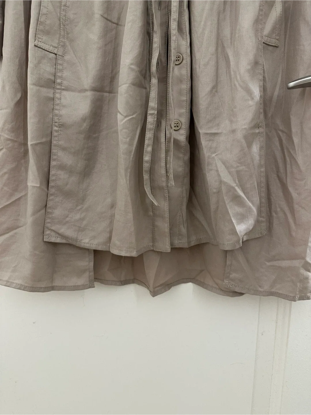 BCBGMAXAZRIA Beige Dress - Size S image indicator(4)