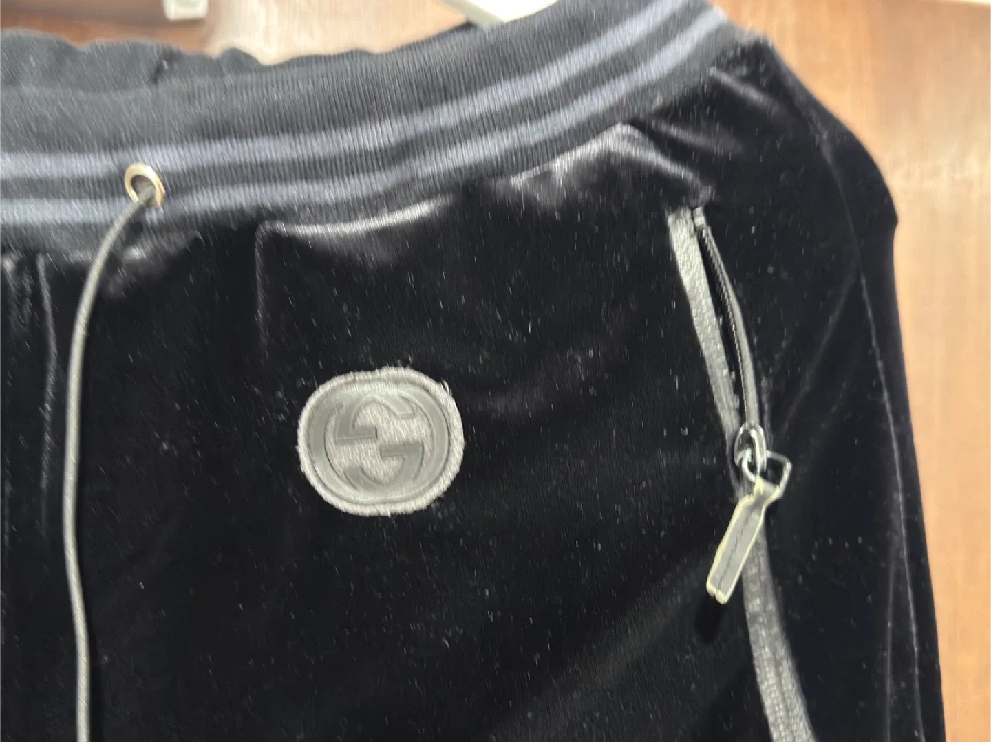 Gucci Black Velvet Tracksuit image indicator(3)