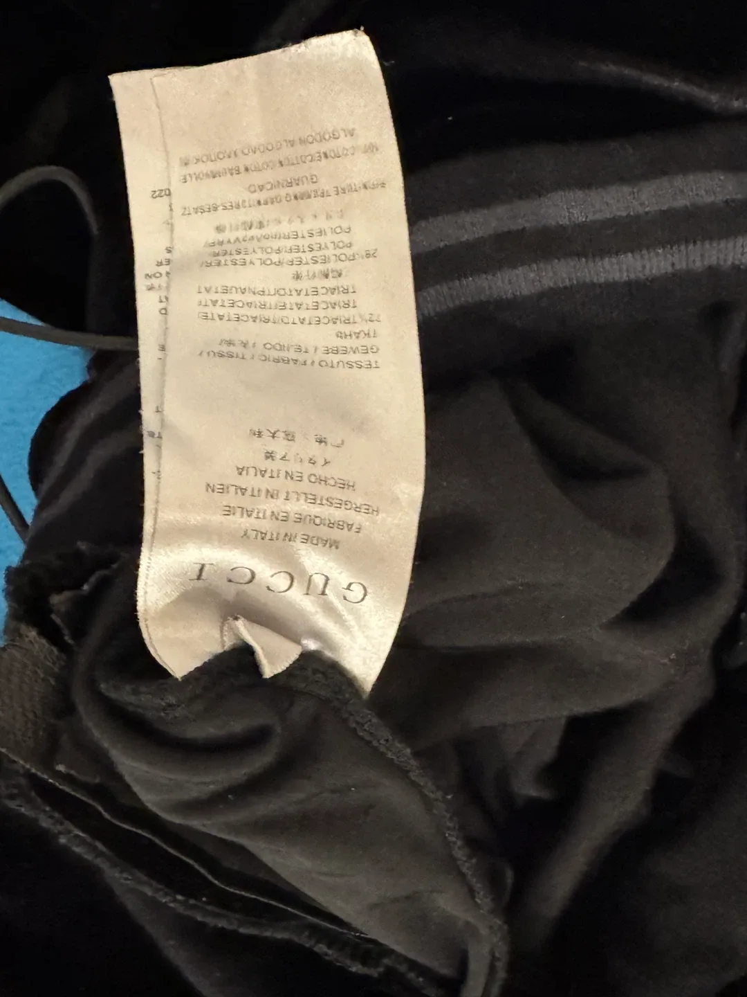 Gucci Black Velvet Tracksuit image indicator(6)