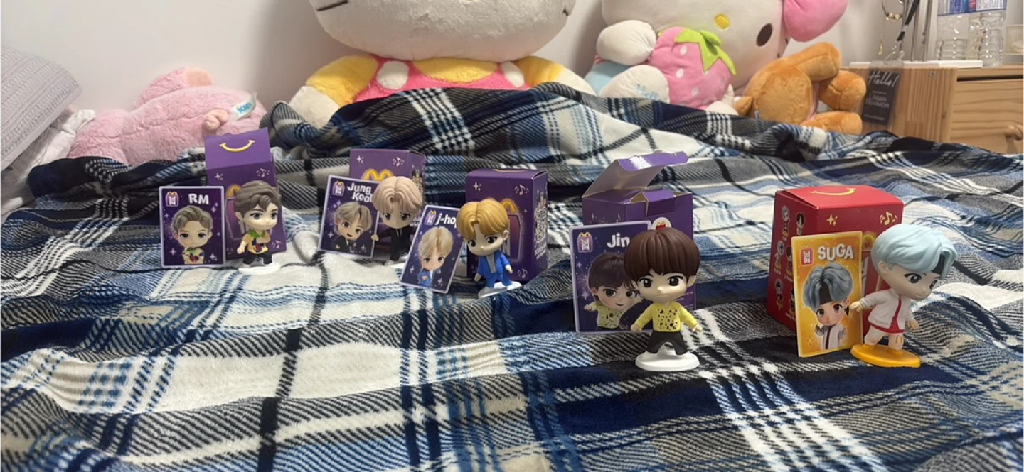 BTS McDonald's Meal Toy Figurines