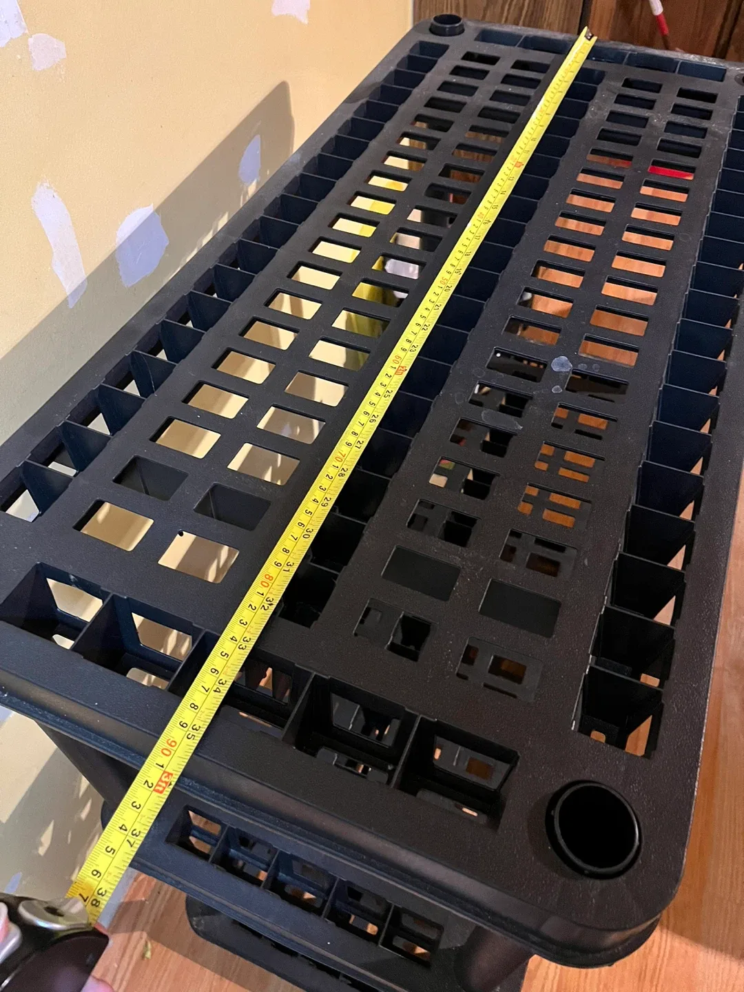 Black Plastic Shelf Unit image indicator(2)