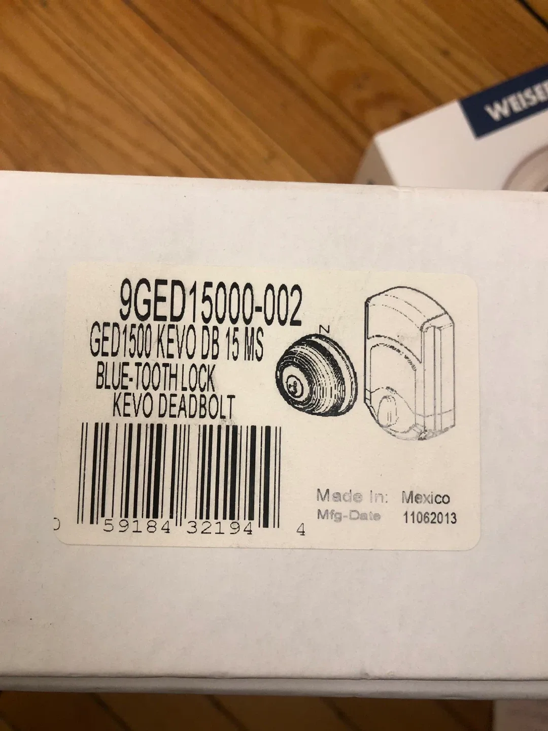 Weiser Kevo Bluetooth Enabled Deadbolt image indicator(3)