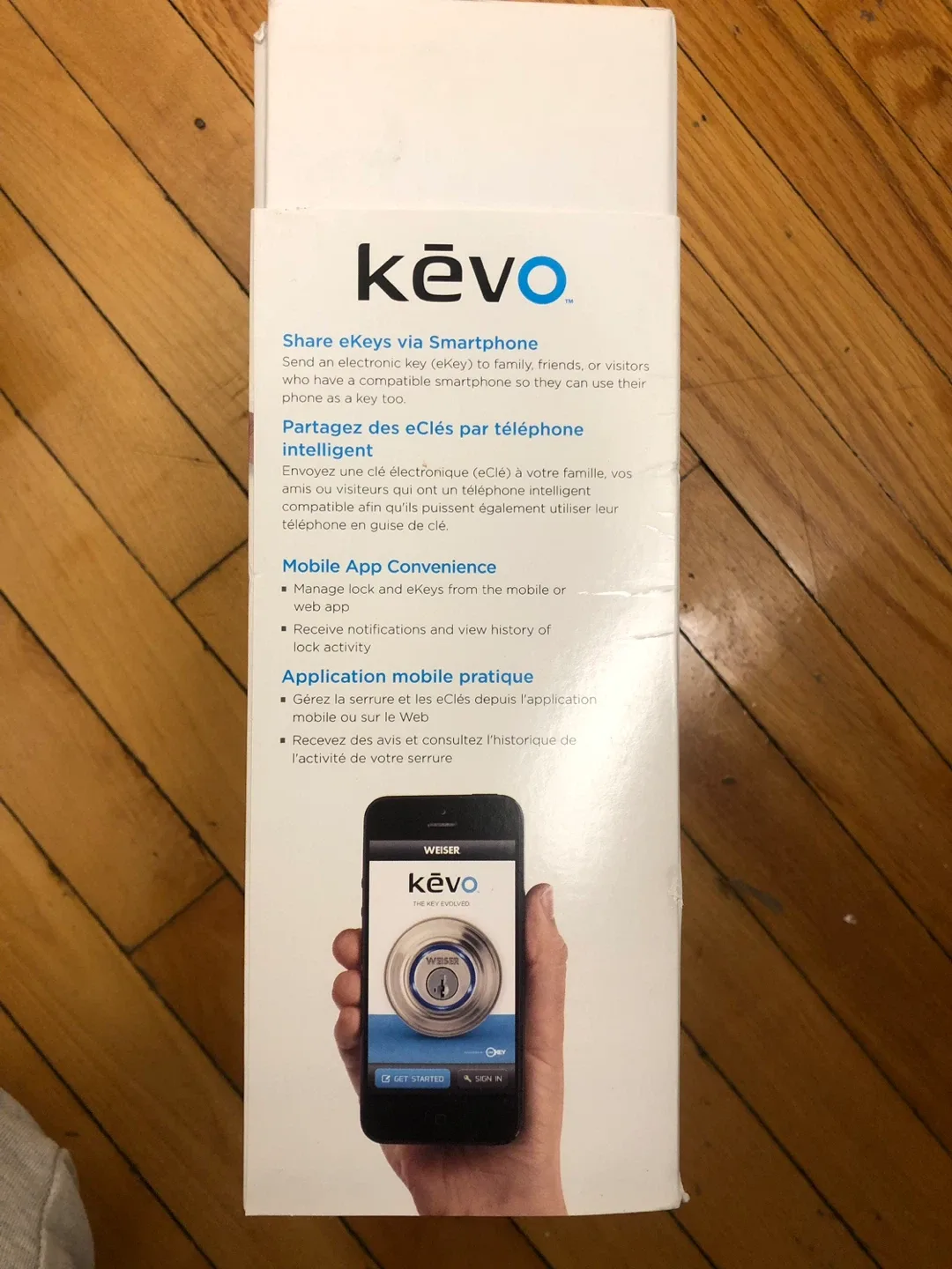 Weiser Kevo Bluetooth Enabled Deadbolt image indicator(5)