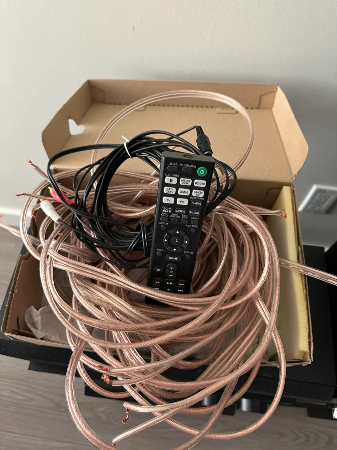 Sony 9-Piece Home Theater System w/ Wires & Remote image indicator(6)