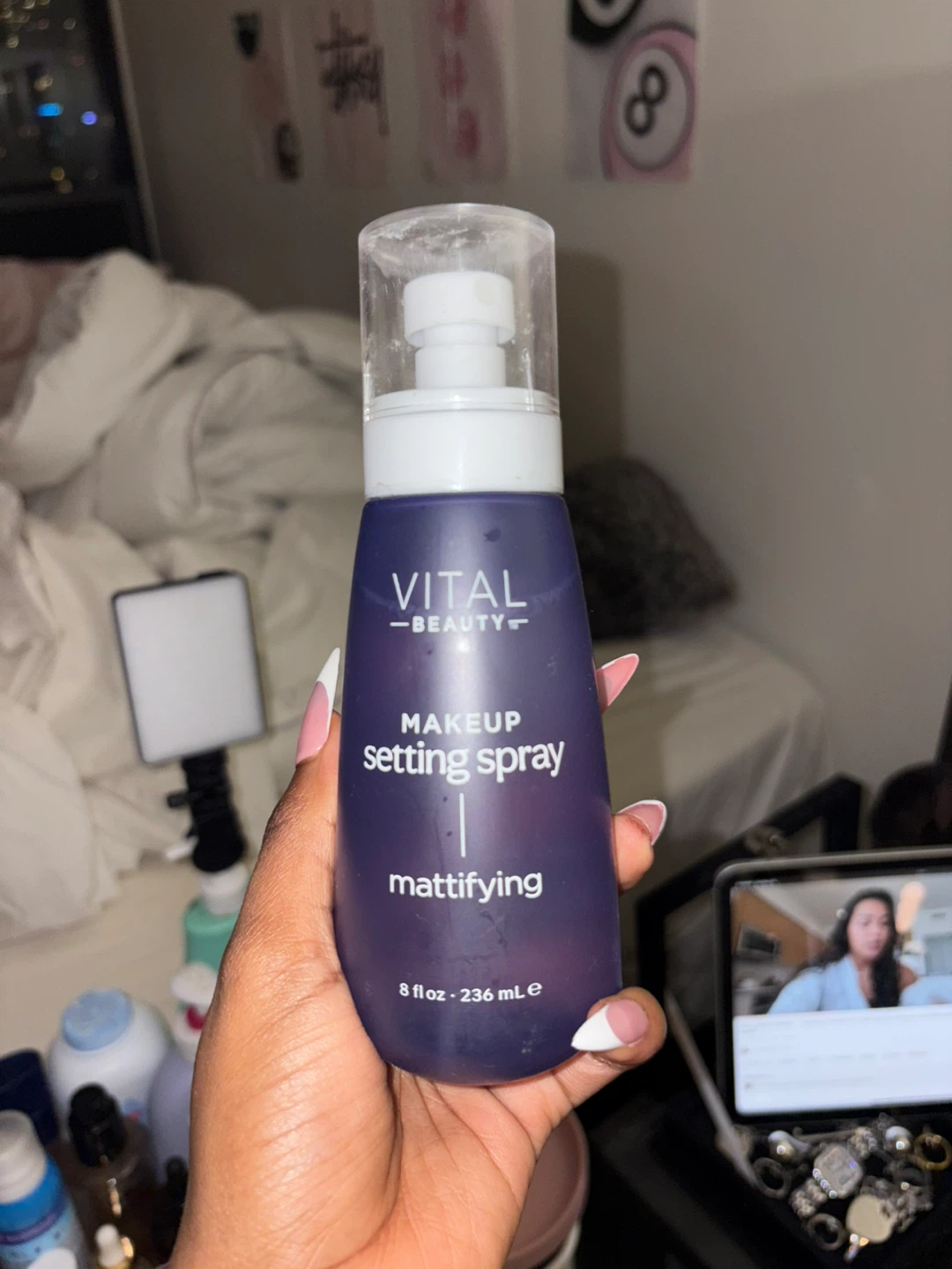 Vital Beauty Makeup Setting Spray - Mattifying