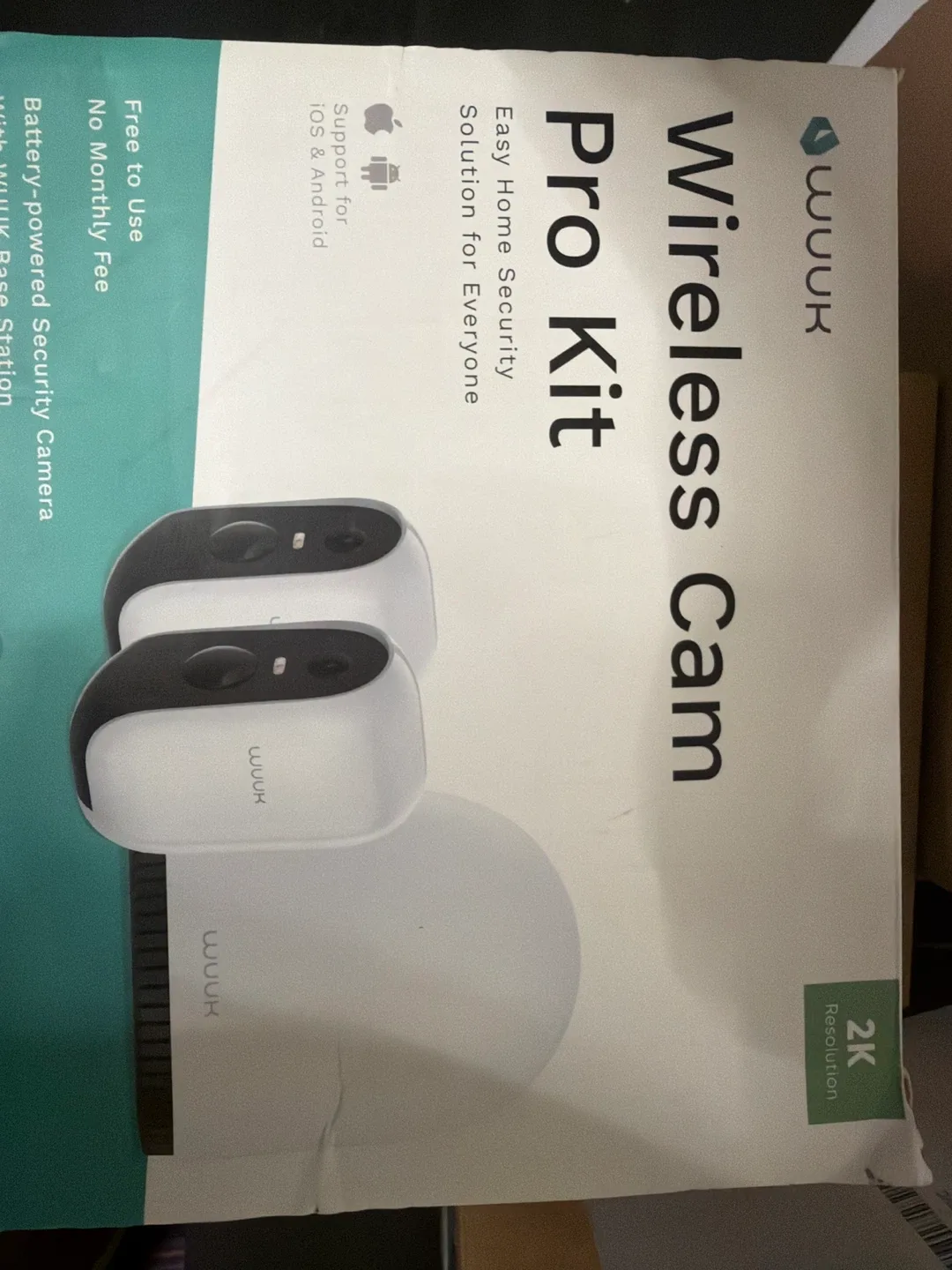 WUUK Wireless Cam Pro Kit - New!