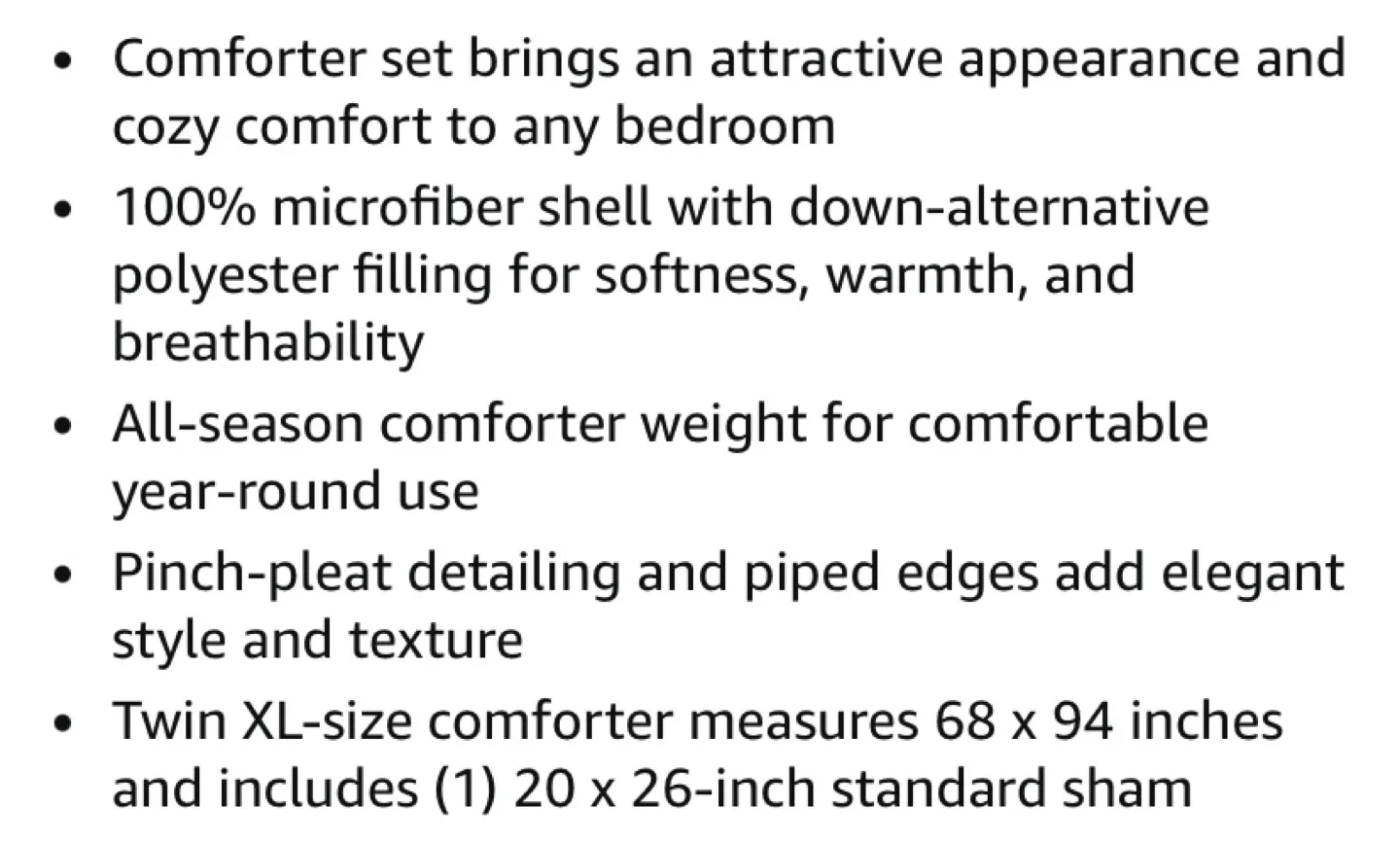 Pink Twin XL Comforter Set (2-Piece) image indicator(4)