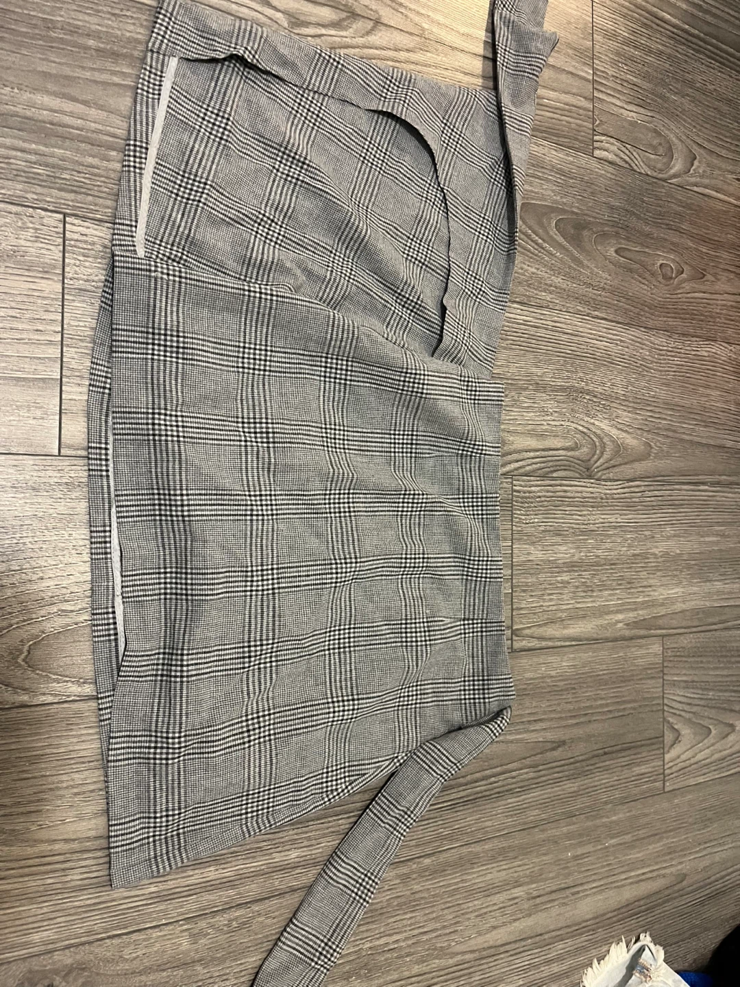 Wilfred Grey Plaid Skirt - Size 4 - photo 3