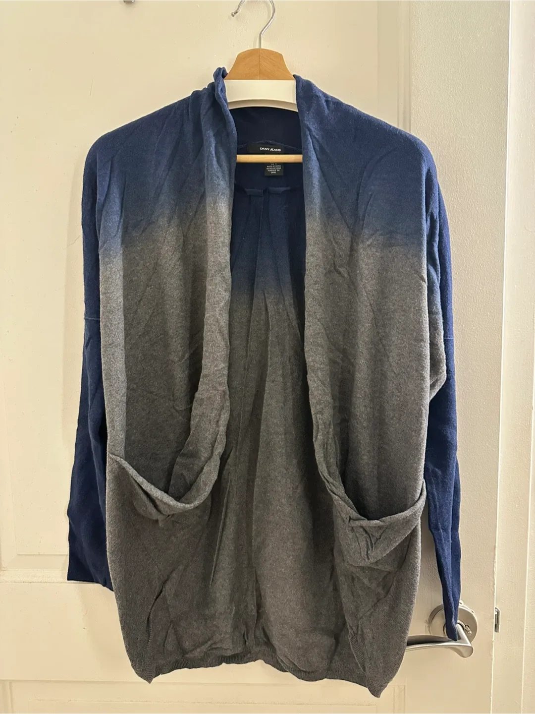 DKNY Jeans Ombre Cardigan Size S