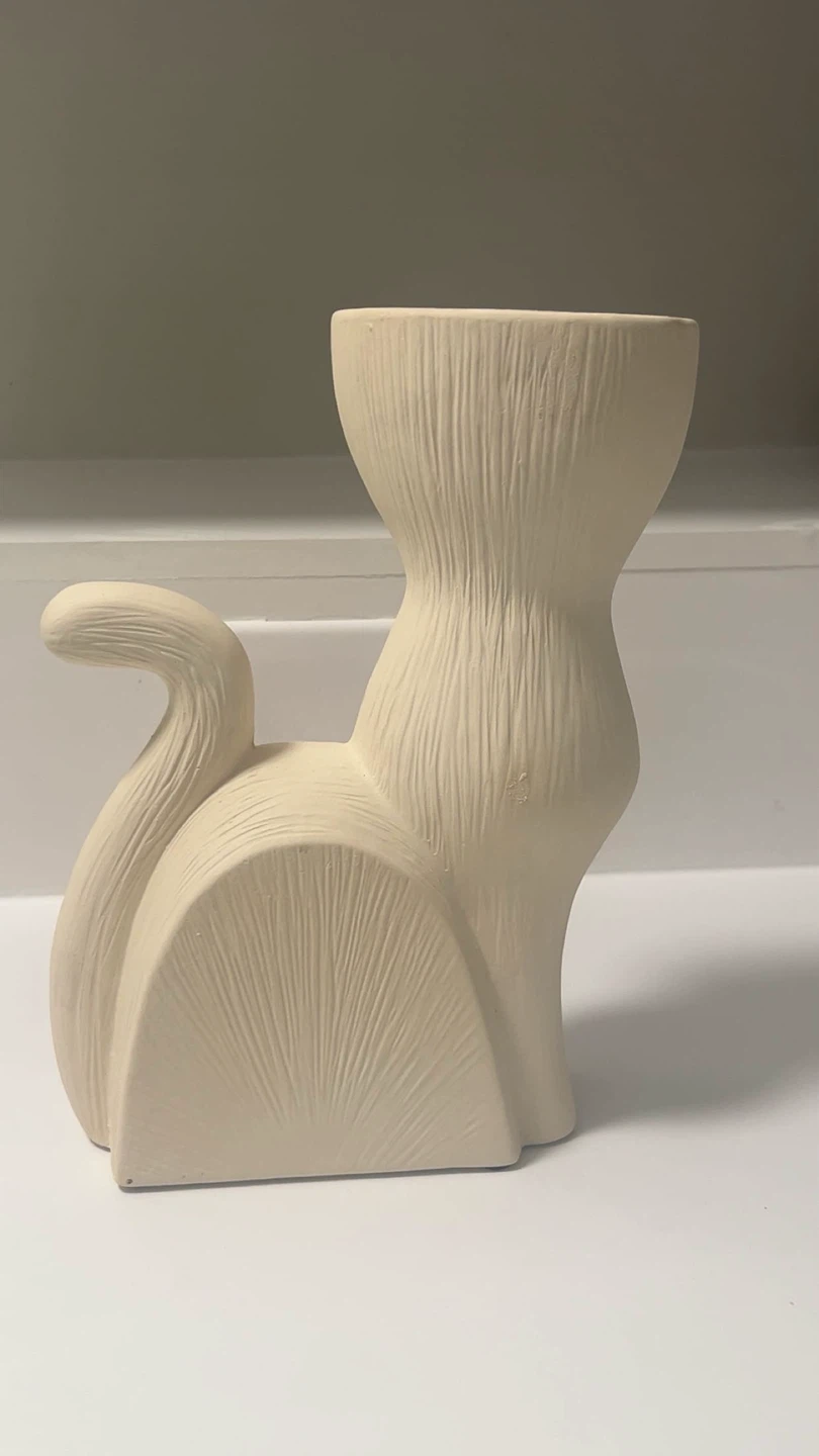 Vintage Ceramic Cat statue - photo 4