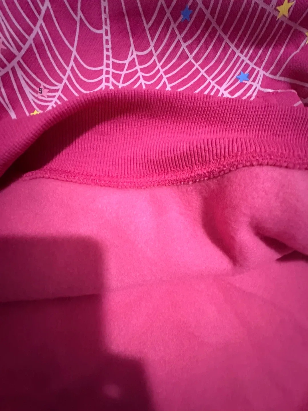 SP5DER Pink Hoodie - Size Large image indicator(3)