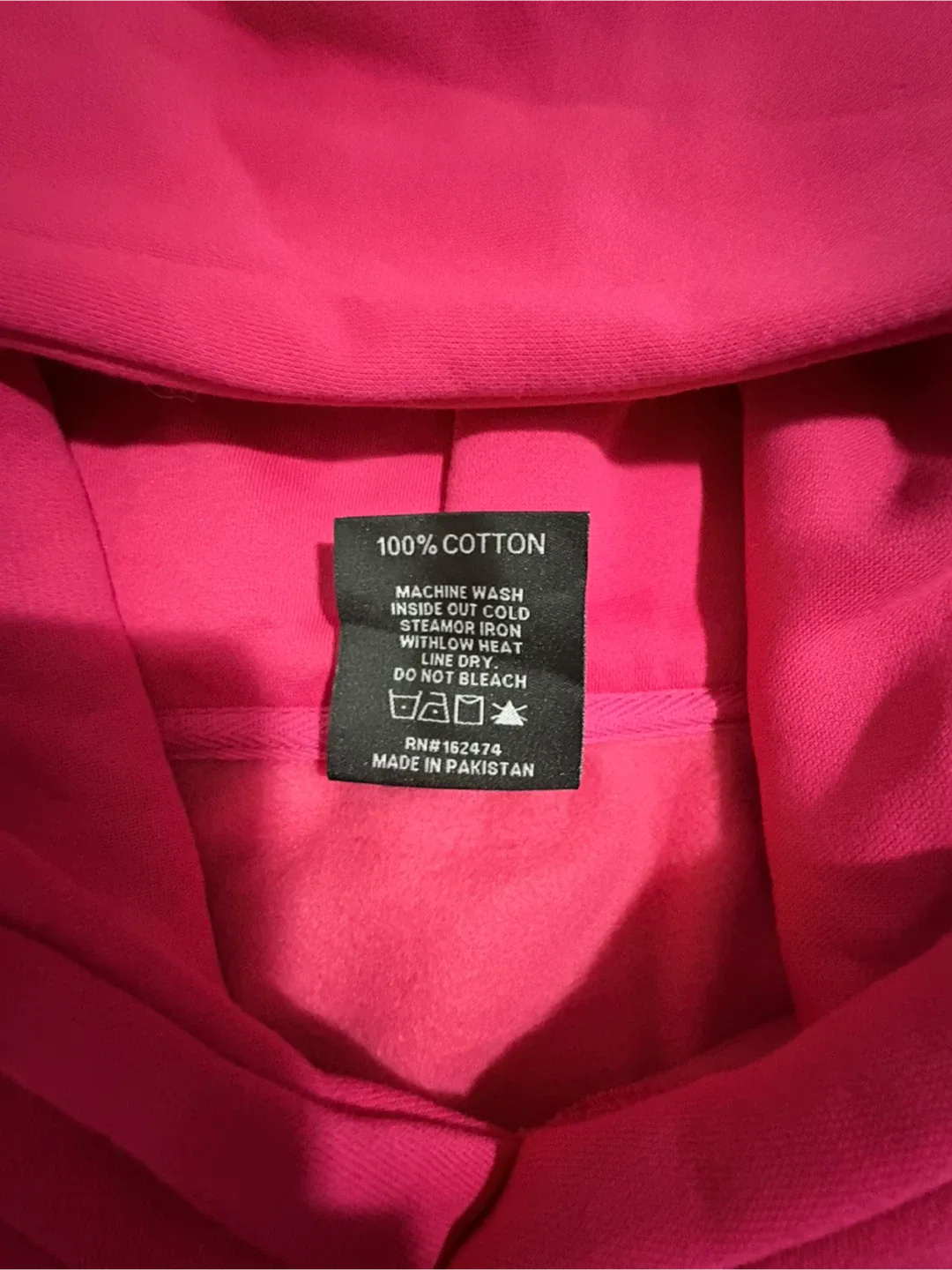 SP5DER Pink Hoodie - Size Large image indicator(5)
