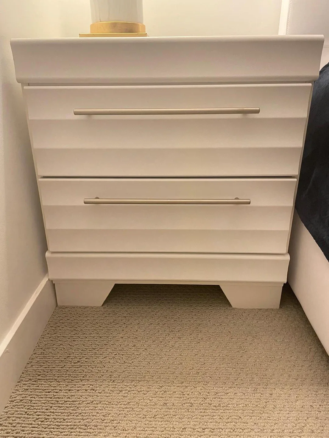 White Dresser and Nightstands Set image indicator(3)