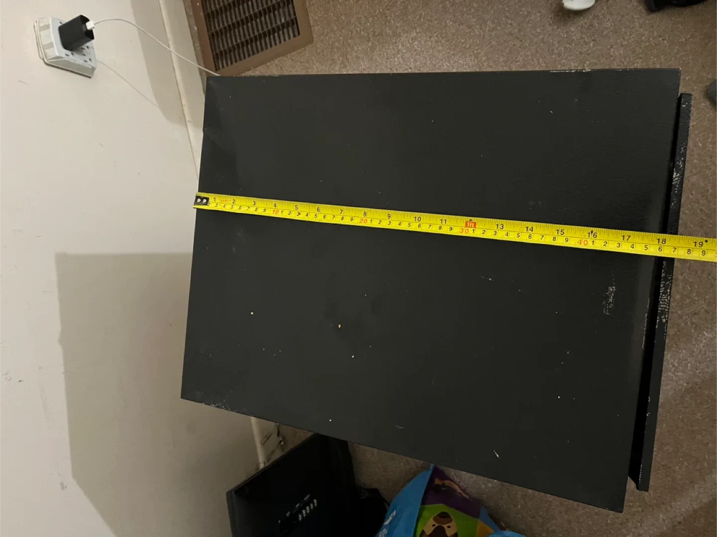 Black Two-Drawer Filing Cabinet image indicator(6)