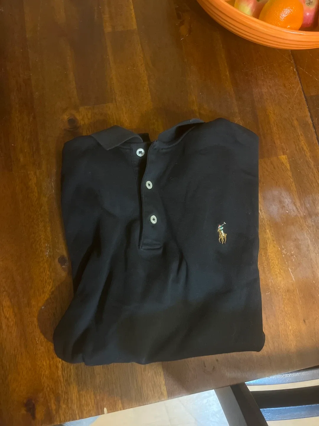 Ralph Lauren Black Polo Shirt