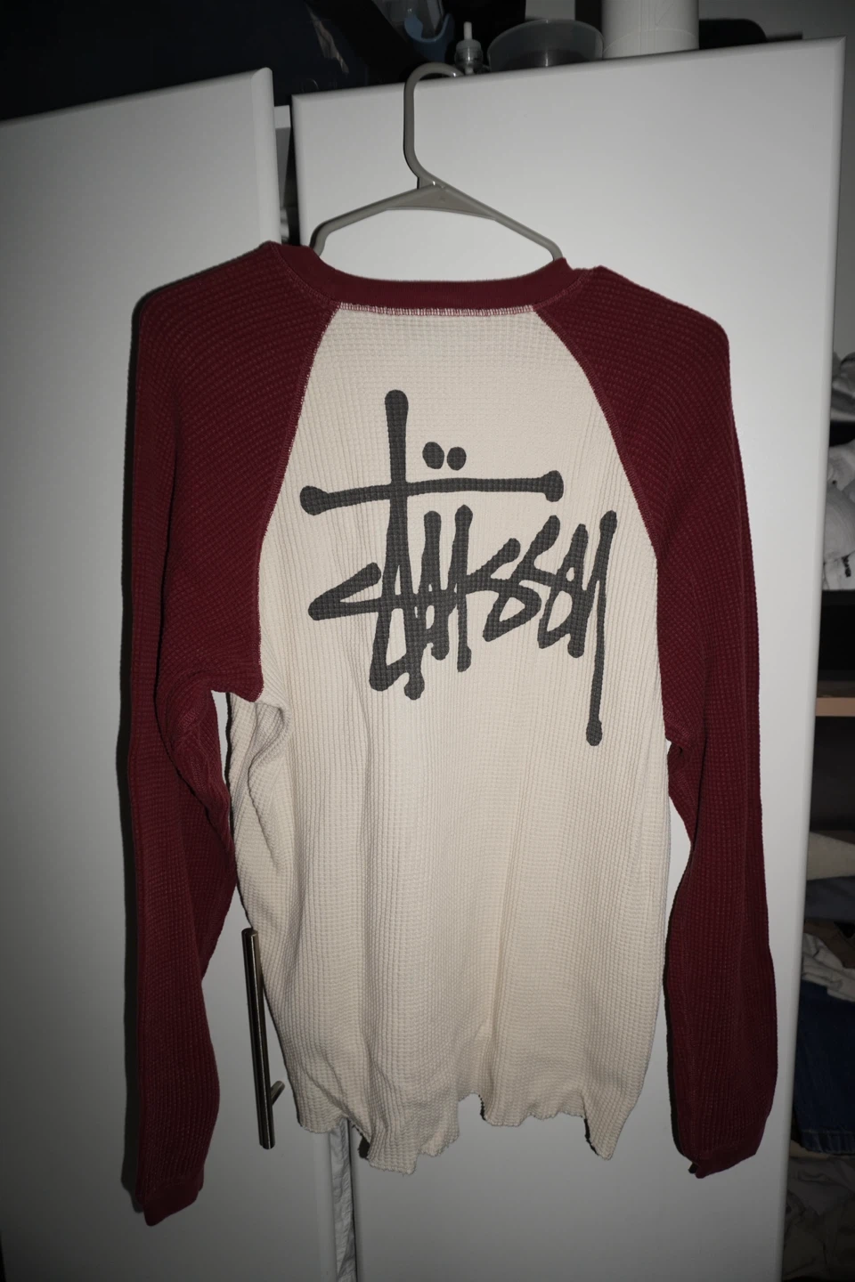 Stussy Long Sleeve Raglan Shirt - photo 2
