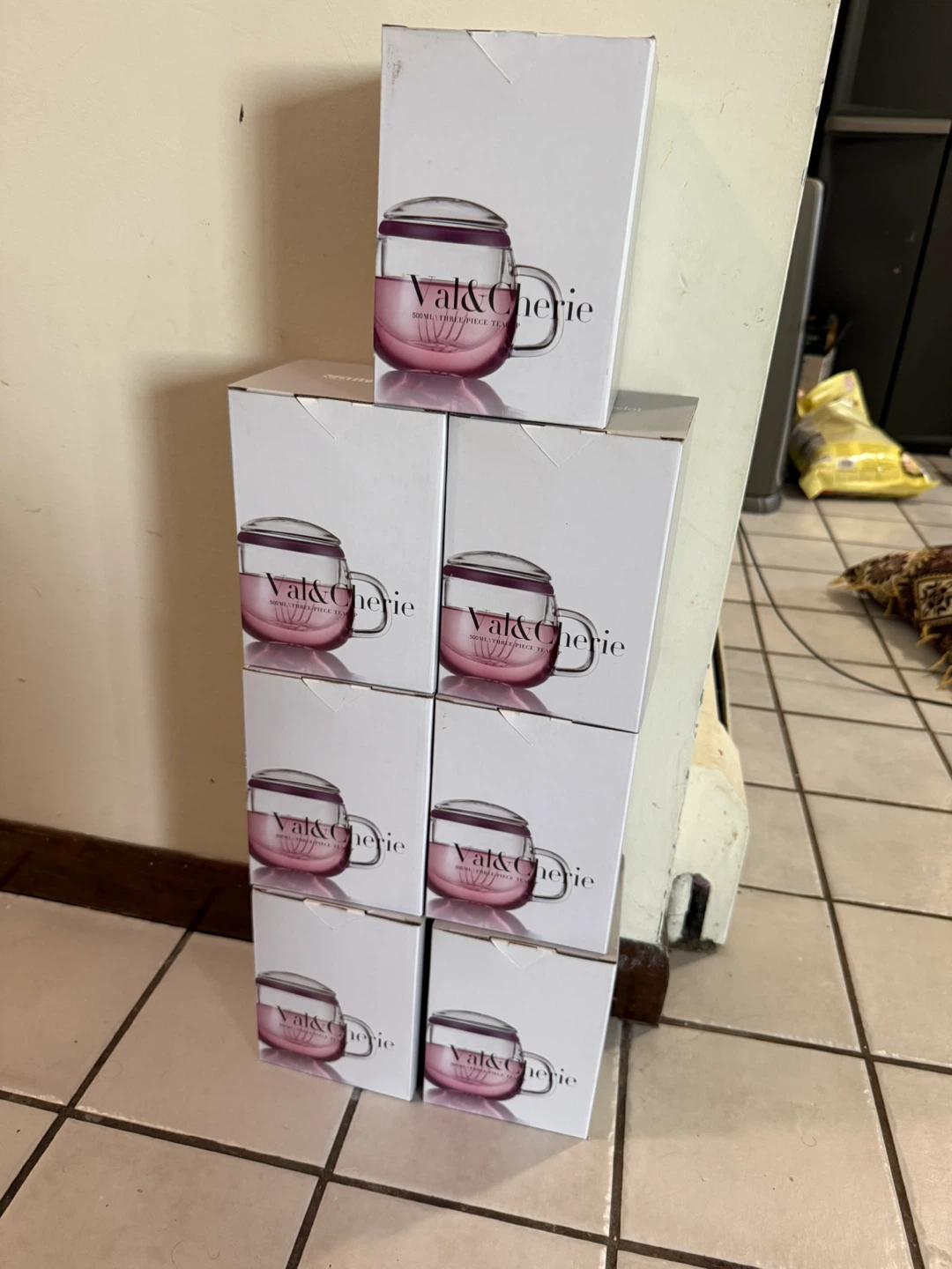 Val&Cherie 2-Piece Tea Mug Set
