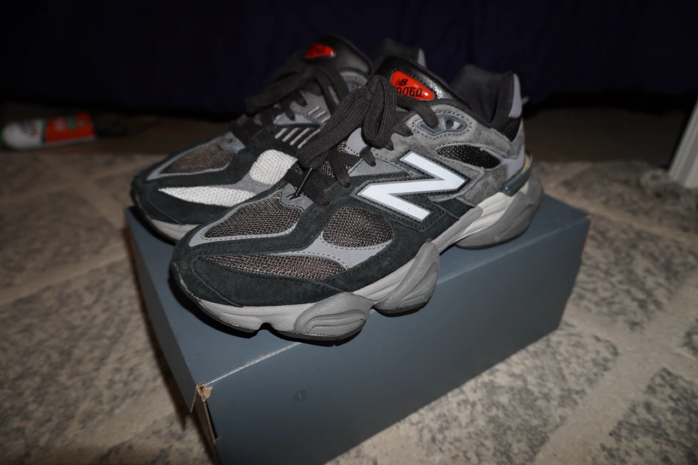 New Balance 9060 Grey Sneakers - photo 2