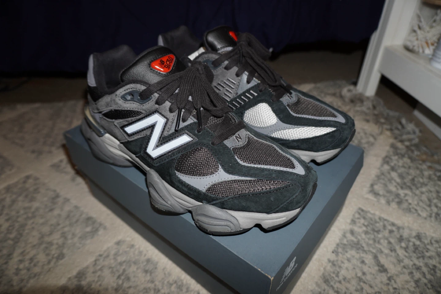 New Balance 9060 Grey Sneakers - photo 3