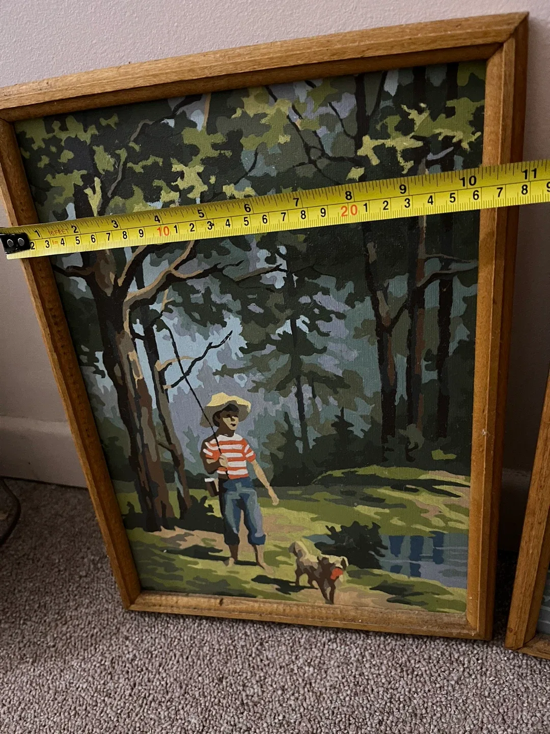 Framed Paint by Number Art image indicator(3)