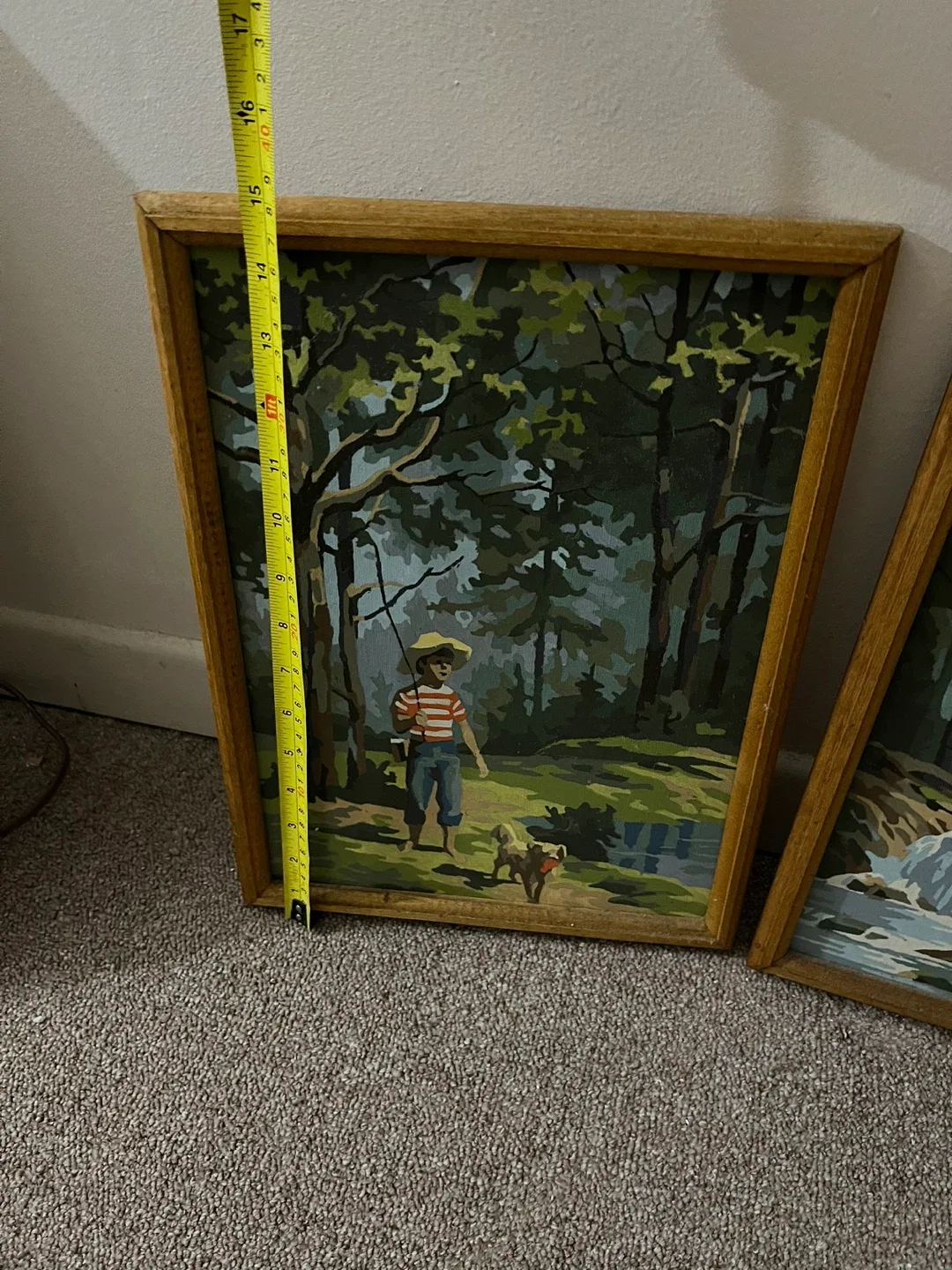 Framed Paint by Number Art image indicator(2)