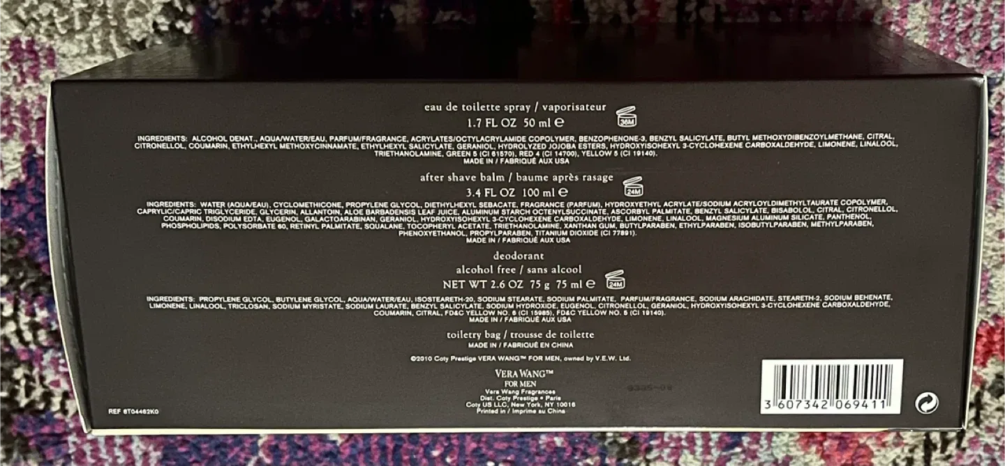 Vera Wang For Men Gift Set - Discontinued image indicator(2)