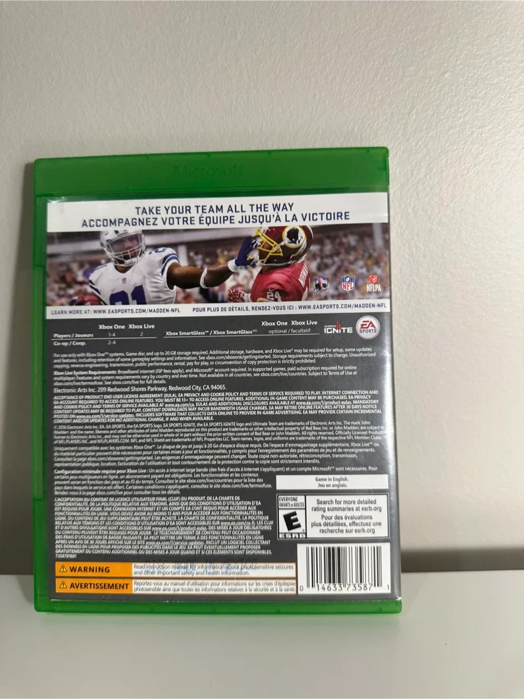 Madden NFL 17 for Xbox One image indicator(2)