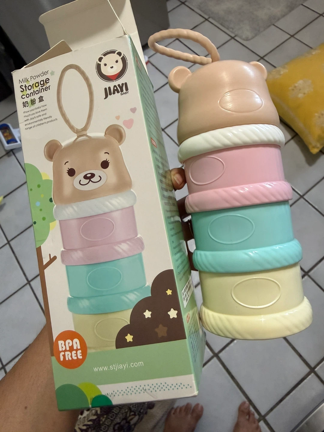 Baby Milk Powder Storage Container